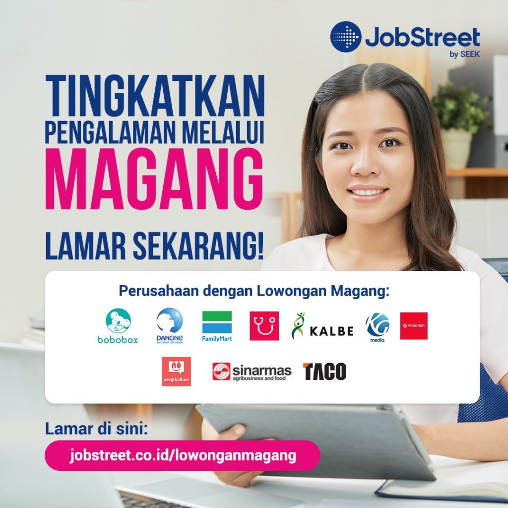 Jobstreet Menyediakan Lowongan Magang Cdc Unas